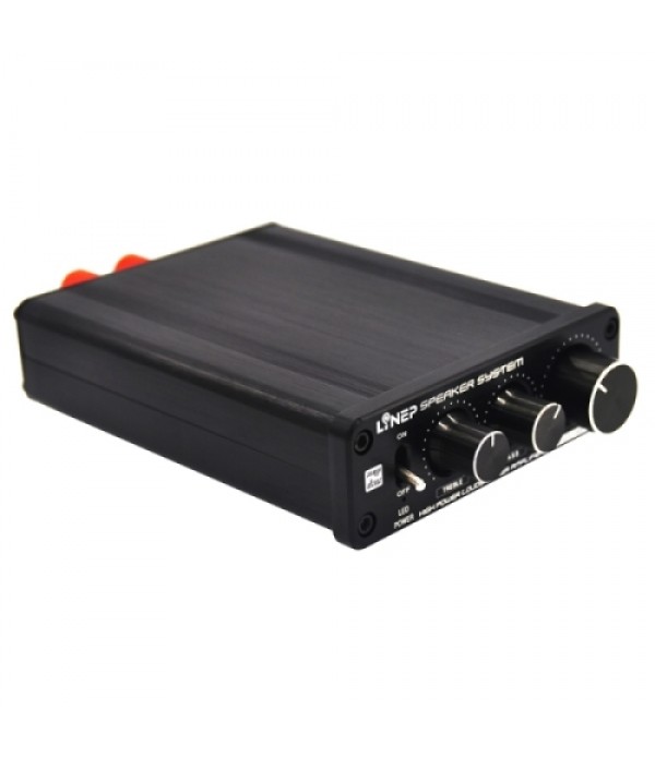 A928 Treble-bass 136W High-power Amplifier (Black)