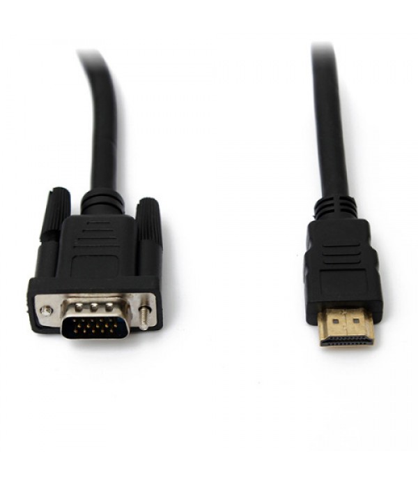 10ft 3M HDMI Male to VGA Male Adapter Cable Conver...