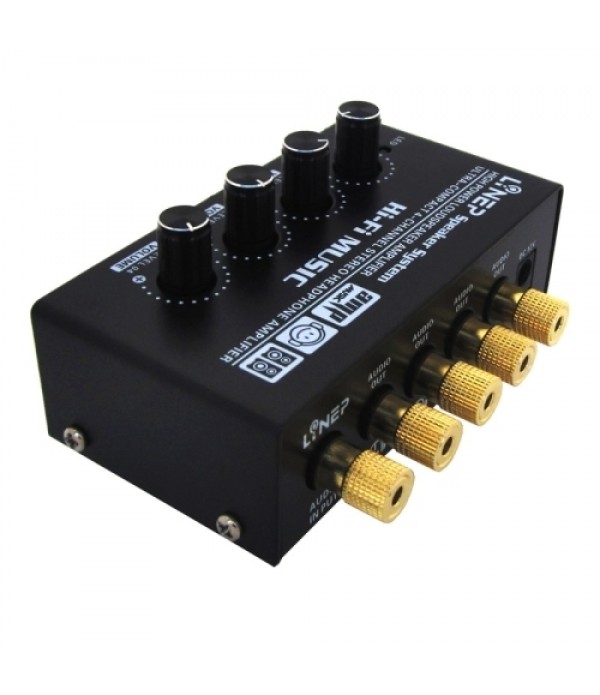 A908 One In Four Out Audio Signal Amplifier