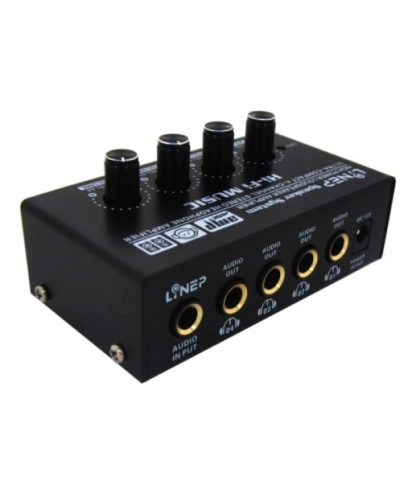 A908 One In Four Out Audio Signal Amplifier