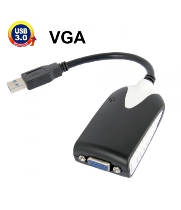 USB 3.0 to VGA Display Adapter, Resolution: 1920 x 1080