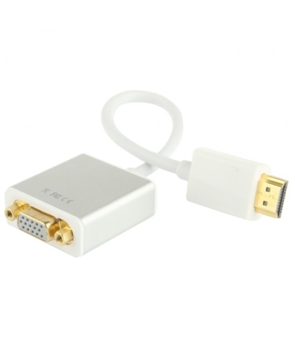 Full HD 1080P 19 Pin HDMI Male to VGA Female Video...