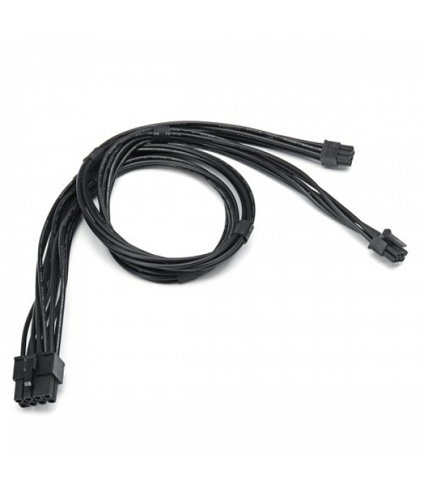 18AWG Dual Mini 6 Pin To 8 Pin PCI-E Power Cable F...