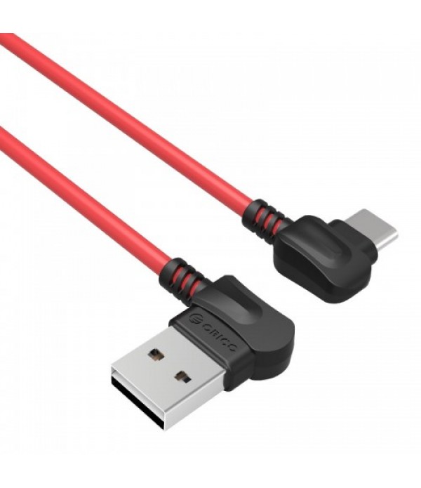 Orico TCW 2M Right-angled USB-A to Type-C USB-C 2.4A Charging Cable Data Cable