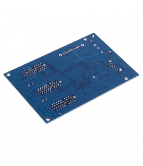 PCI-E 1 to 3 PCI Express 1 Slots Riser Card 3 PCI-E Slot Adapter PCI-E Port Multiplier Card with 60cm USB Cable (Blue)