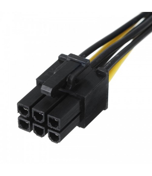 Akasa AK-CB4-6 4pin Molex to 6pin PCIe Adapter Provides PSU Support for PCIe VGA Cards