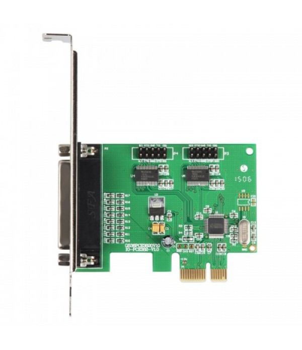 IOCREST IO-PCE382-2S1P PCI-E to 2 Serial Port+1 Parallel Port Expansion Card