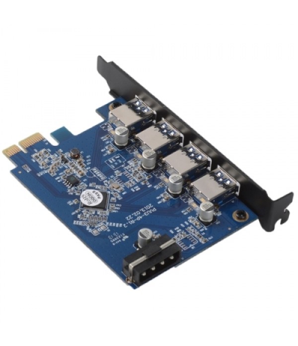 ORICO PVU3-4P 4 Ports USB3.0 PCI Express Card for Desktop (Black)