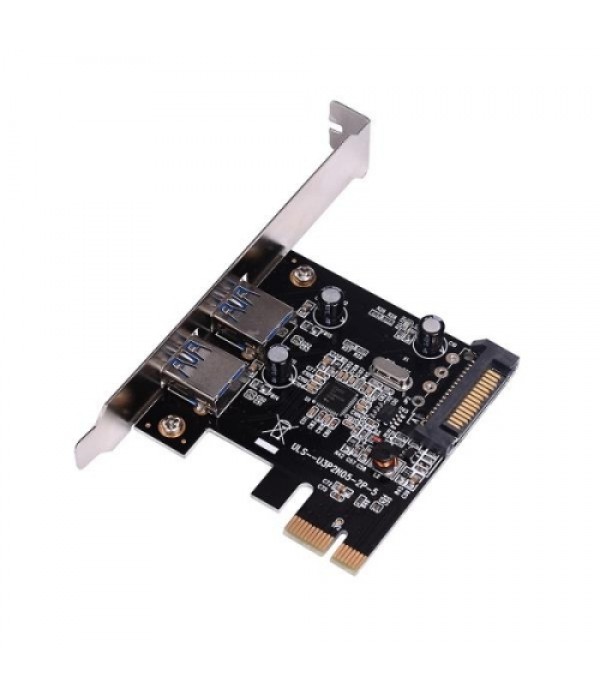 2-Port USB SuperSpeed USB 3.0 PCI-E PCI Expansion ...