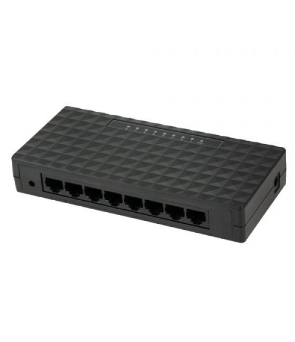 8-Port 10/100Mbps Gigabit Ethernet Desktop Switch