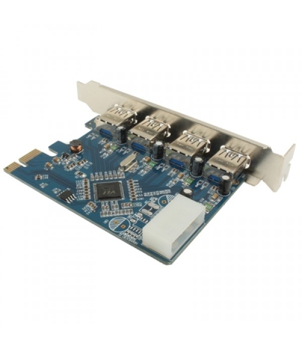 USB 3.0 4 ports PCI-E Express Controller Card 5Gbp...