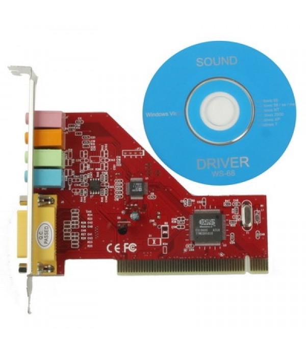 ESS 4 Channel PCI Sound Card