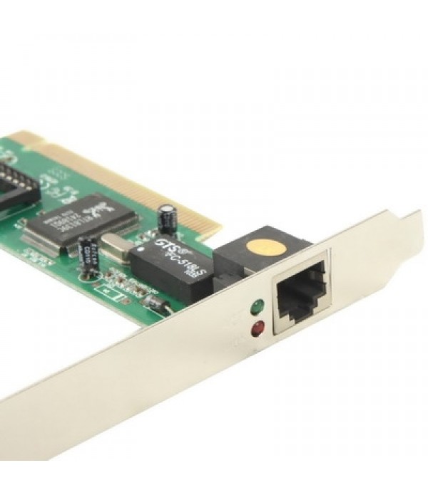 10/100M PCI Ethernet LAN Adapter Network Card RJ45, Chipset: 8139C