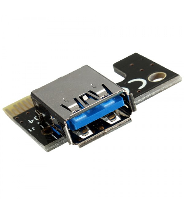 USB 3.0 PCI-E Express 1x to 16x Extender Riser Card Bitcoin Litecoin