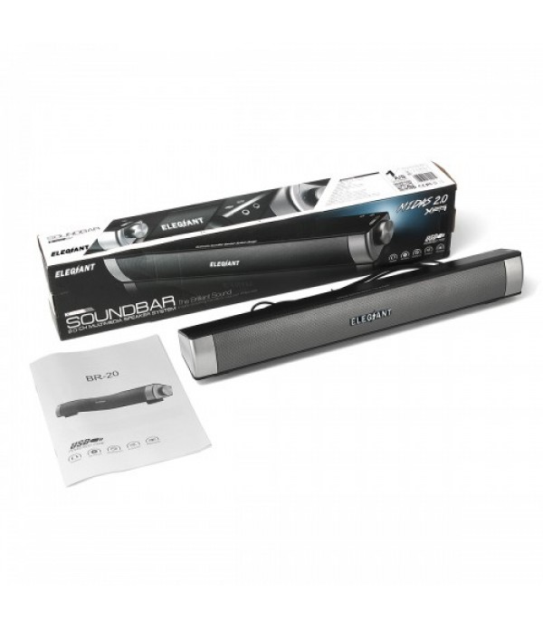 Elegiant USB Powered Sound Bar Speaker for Desktop PC Computer