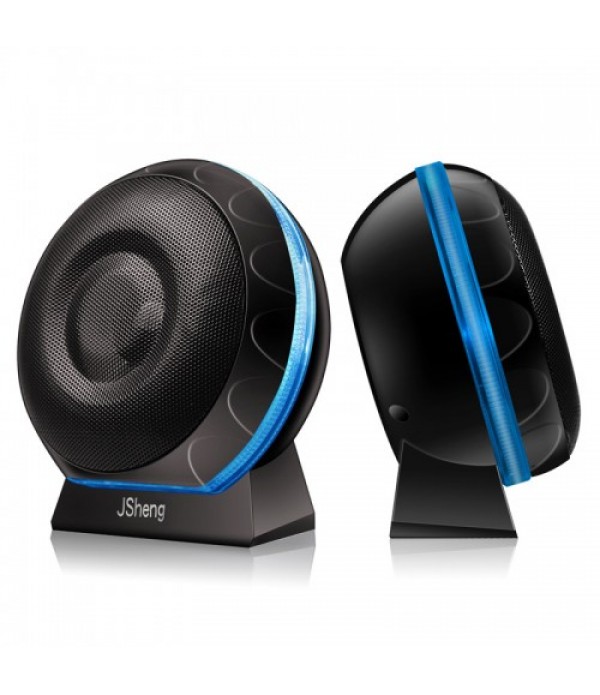 3.5mm+USB Dual HiFi Stereo Bass Desktop Speaker Mi...