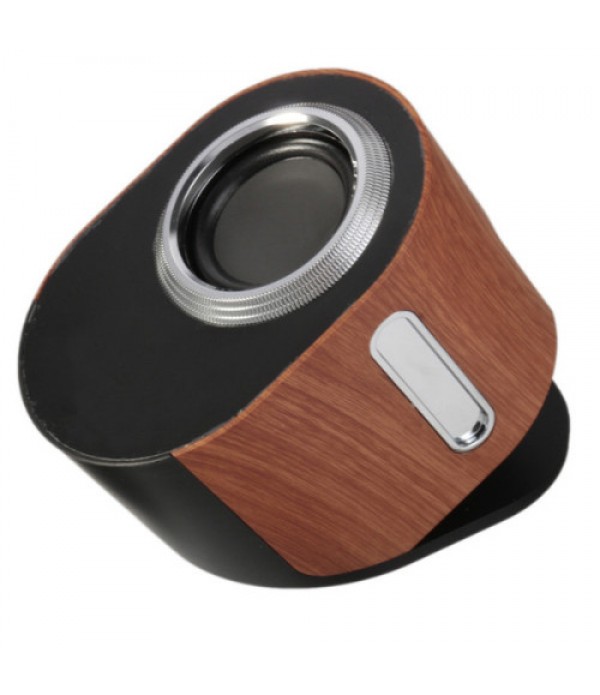 Wooden Design Touch Screen Bluetooth Wireless NFC Boombox Stereo Speaker For Phone Tablet PC