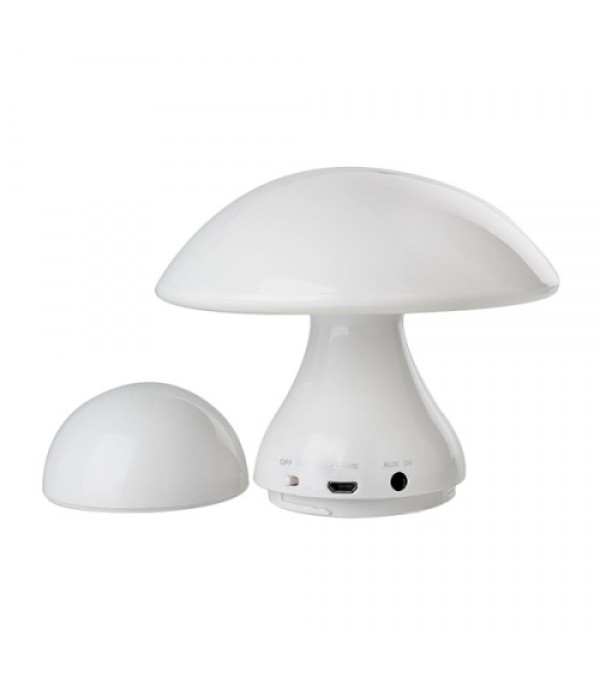 Eachine Mushroom Bluetooth TF Speaker Touch Control Night LED Lamp