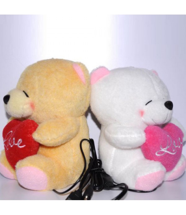 Gift BB Bear Speakers Enjoy Music Portable USB Doll Speaker