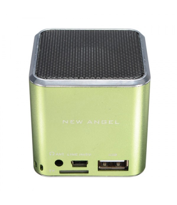 New Angle Mini TF Card U-disk Stereo Music Speaker with Screen