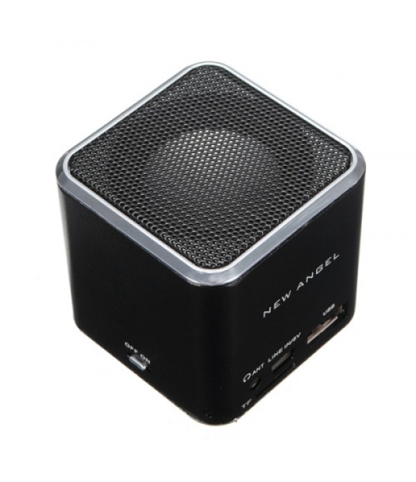 New Angle Mini TF Card U-disk Stereo Music Speaker with Screen